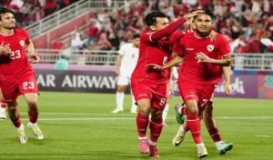 Hasil Indonesia Vs Yordania: 4-1, Garuda Sukses Menuju Perempat Final
