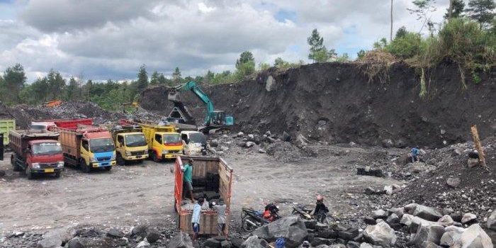 tambang pasir ilegal