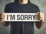 minta maaf pada orang asing